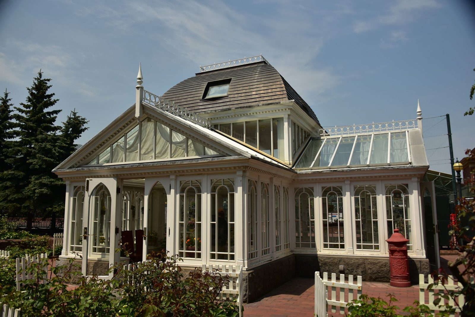 Victorian-style conservatory on a house